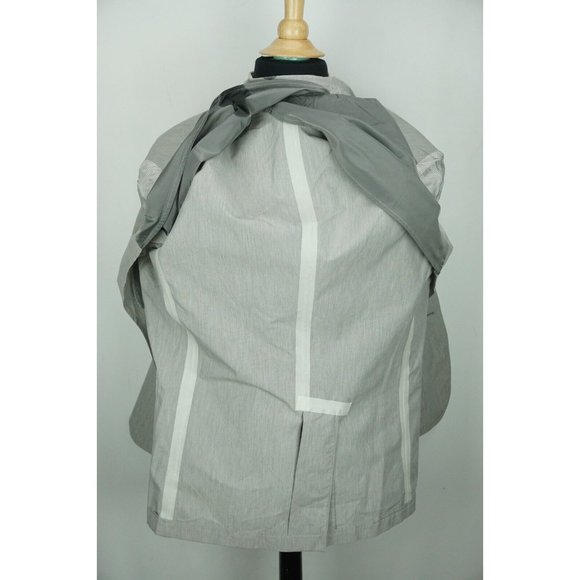 C.P. Company Light Gray Cotton Blend Sport Coat Jacket Sz 54 EU 44US - Picture 9 of 11